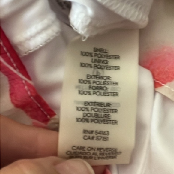 Calvin Klein Womens Pink Chiffon Floral Summer Midi Dress NWOT size 6 - Picture 10 of 11